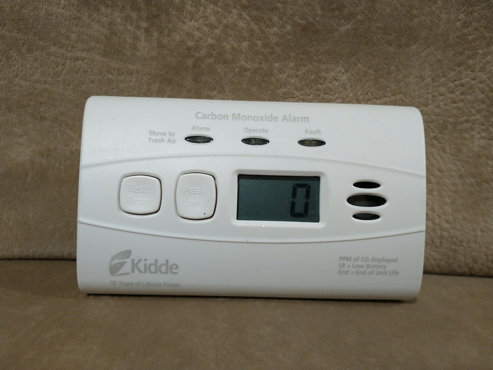 Kidde Carbon Monoxide Detector Digital Display 10 Yr Lithium Battery