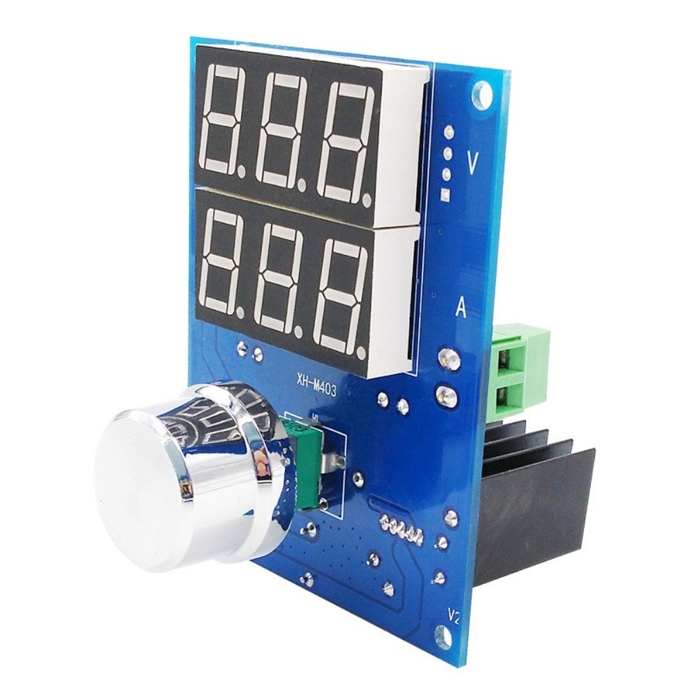 Digital Voltage Regulator Module for DC Power with Accurate Current Display