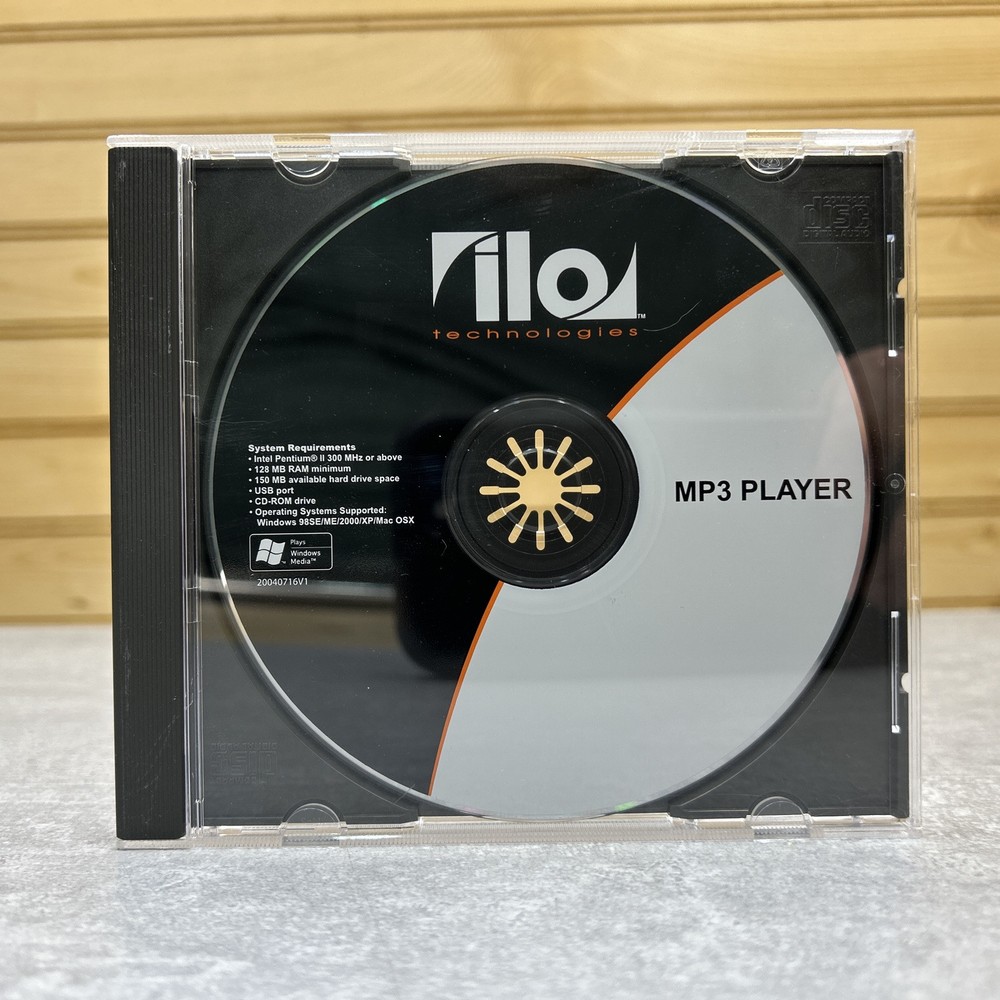 ilo Technologies MP3 Player CD-ROM Software Driver