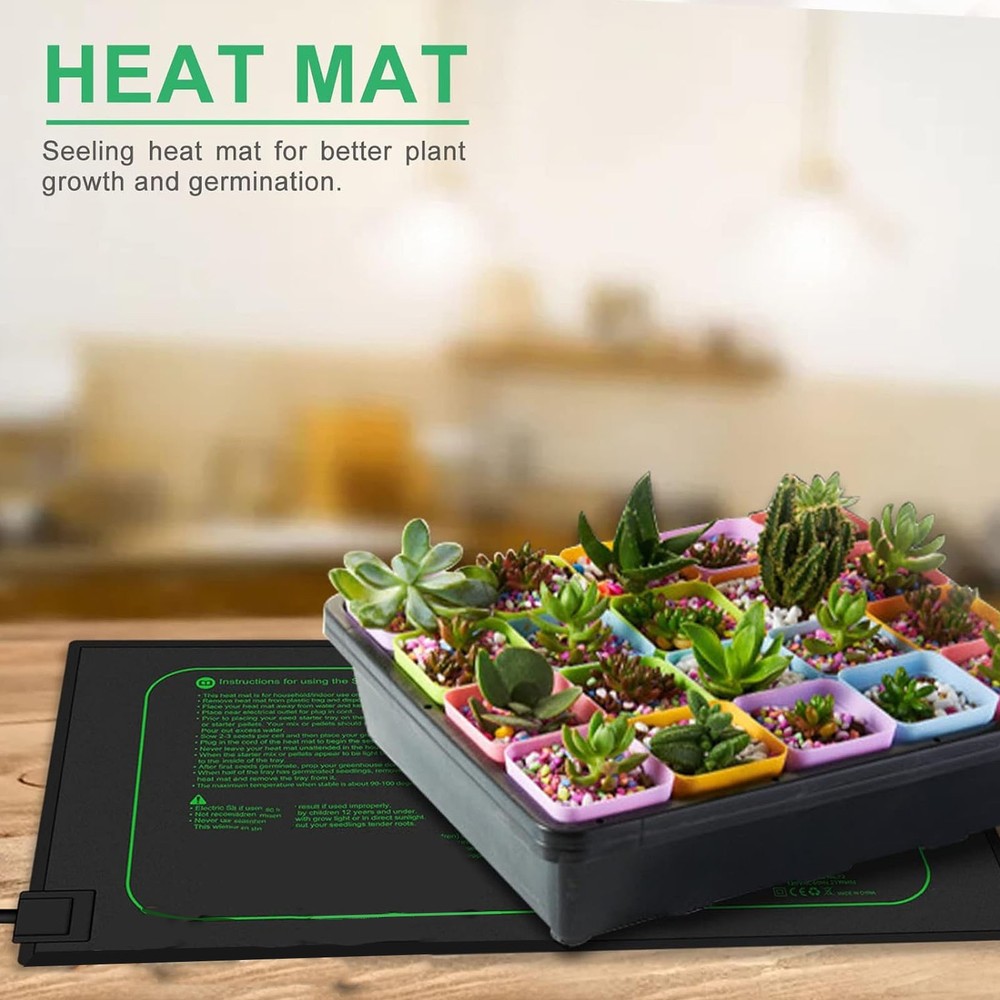 Heat Mat Digital Thermostat Waterproof Efficient Versatile Star