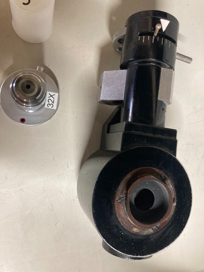 Leitz Industrial Microscope Base - Likely for Metals Surface Inspections - PARTS