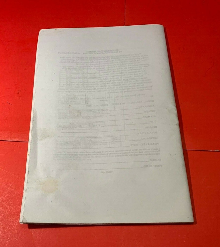Trans-Cal Model SSD120 (XX)N-RS232 Altitude Encoder Digitizer Manual 882189 2010