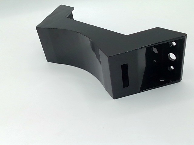 ResOne Cylinder Wall Mounted Bracket With Extra Straps Black