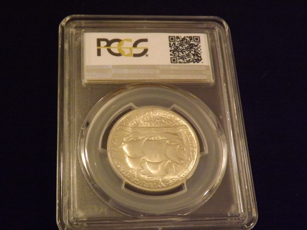 1936 50 C Long Island PCGS MS 65