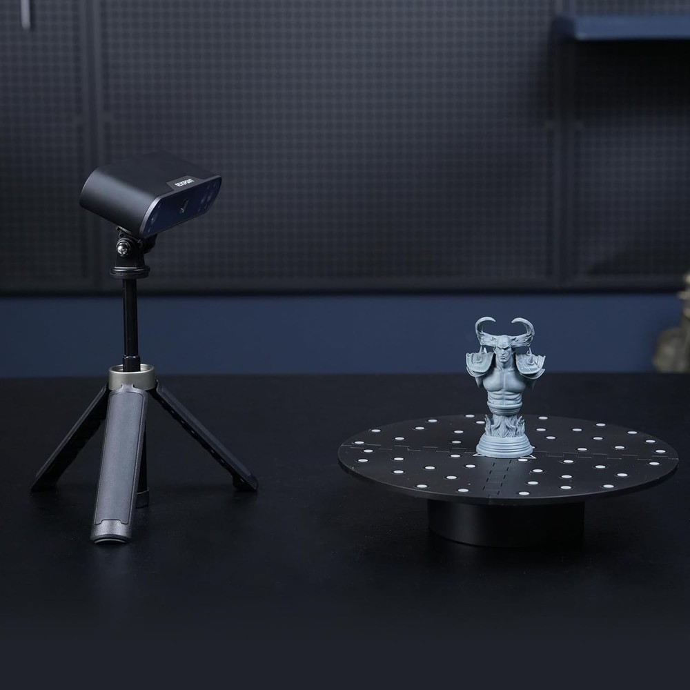 3DScanner Auto Turntable Perfect for Featureless Small Medium Objects, Top Cover