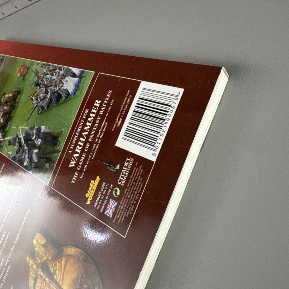 Games Workshop Warhammer Chronicles 2004 Rulebook Fantasy Codex Old World
