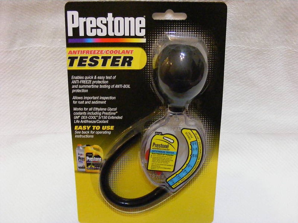 Prestone Antifreeze Coolant Tester Hydrometer