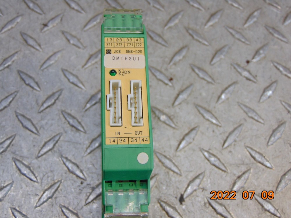 (1) DME-020 JAPAN CONTROL ENGINEERING JCE EXPANDER RELAY - FREE SHIPPING