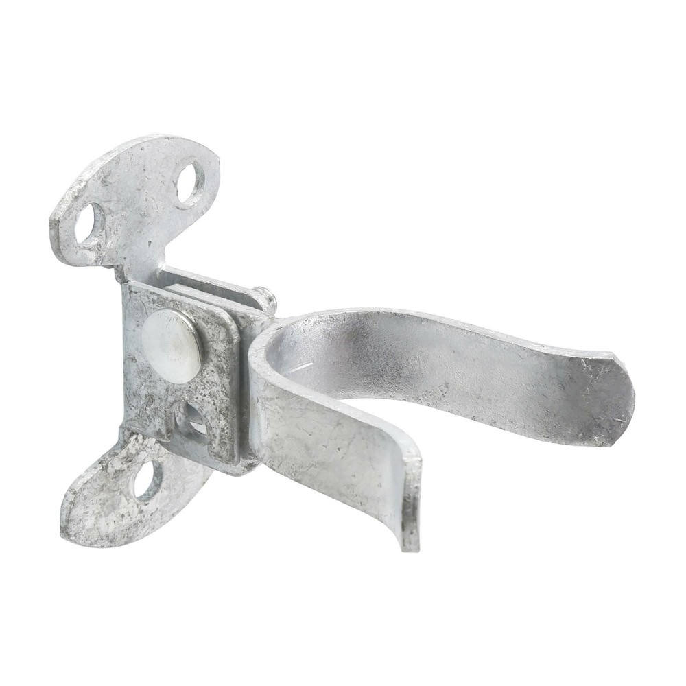Gate Fork Latch - 1 3/8" Wall Mount - Chain Link Fence. Gate Hardware