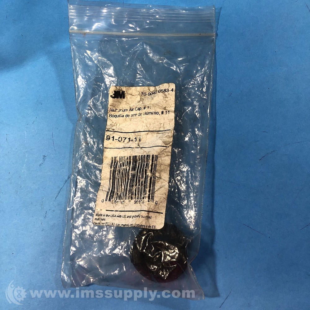 3M 91-071-11 Black Air Cap FNFP