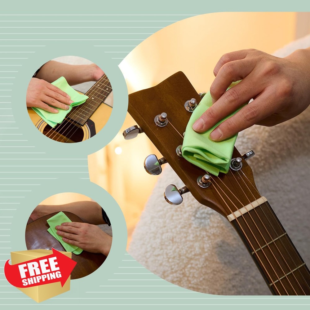 Guitar String Cleaner Fret Floss Kit 3 Pack