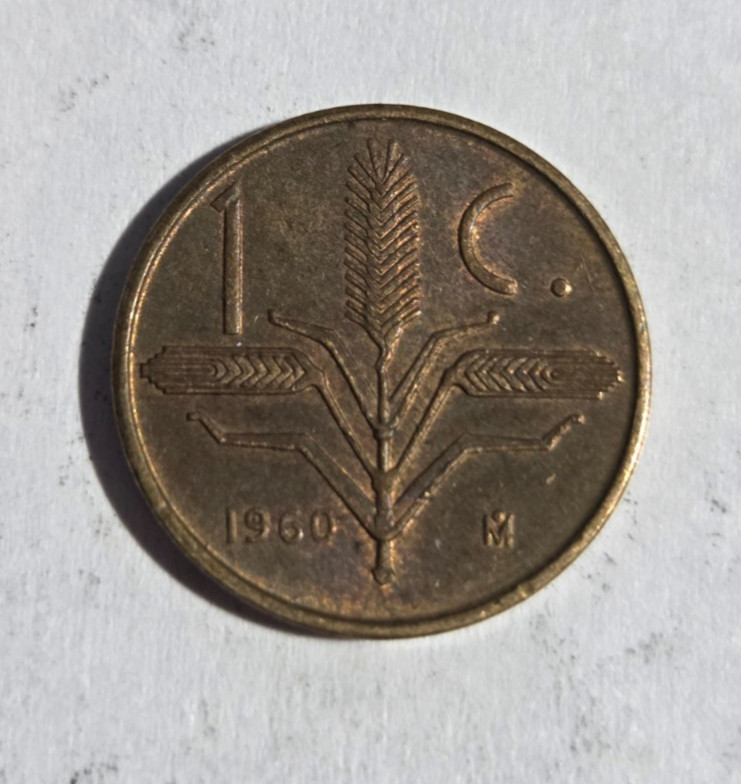 1960 Mexico 1 Centavo KM-417