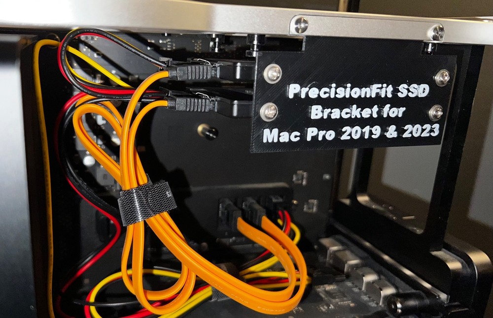 PrecisionFit SSD Mounting Bracket for Apple Mac Pro 2019 2023 Tower A1991 A2304