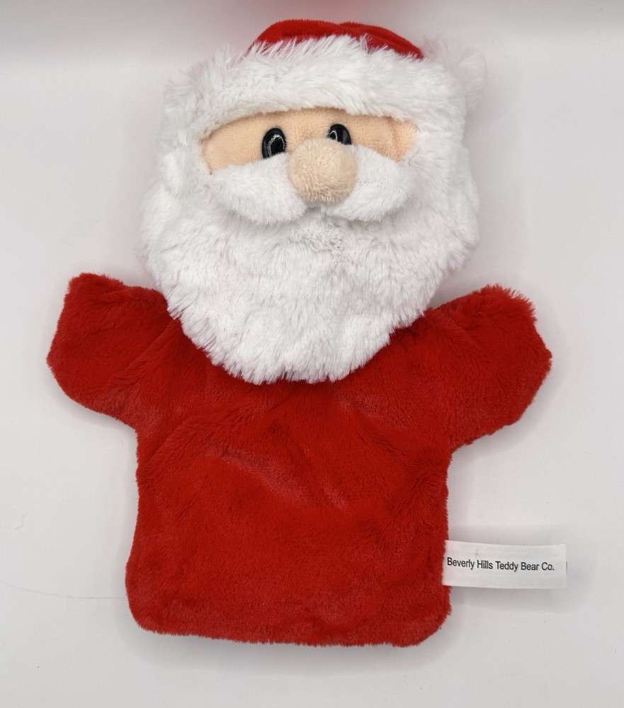 Santa Hand Puppet By Beverly Hills Teddy Bear Co