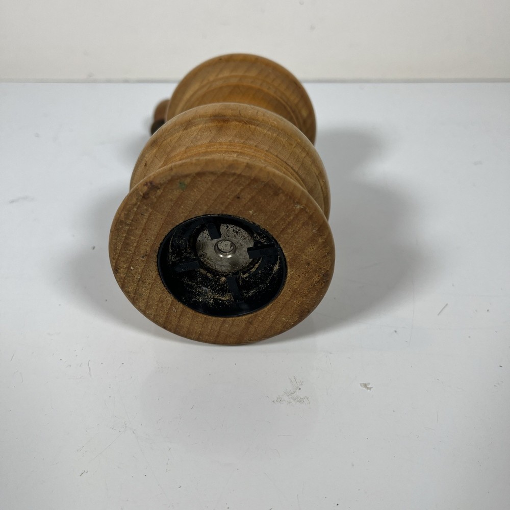 Pepper Mill Spice Mill Wood Pfeffer Engraved German
