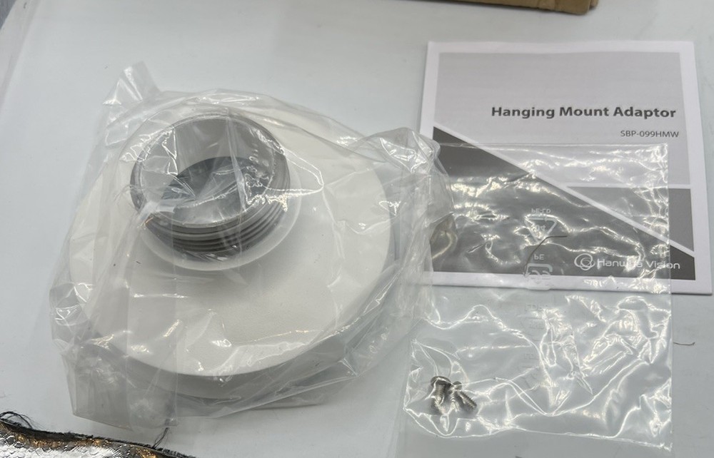 Hanwha SBP-099HMW Hanging mount Cap Adapter
