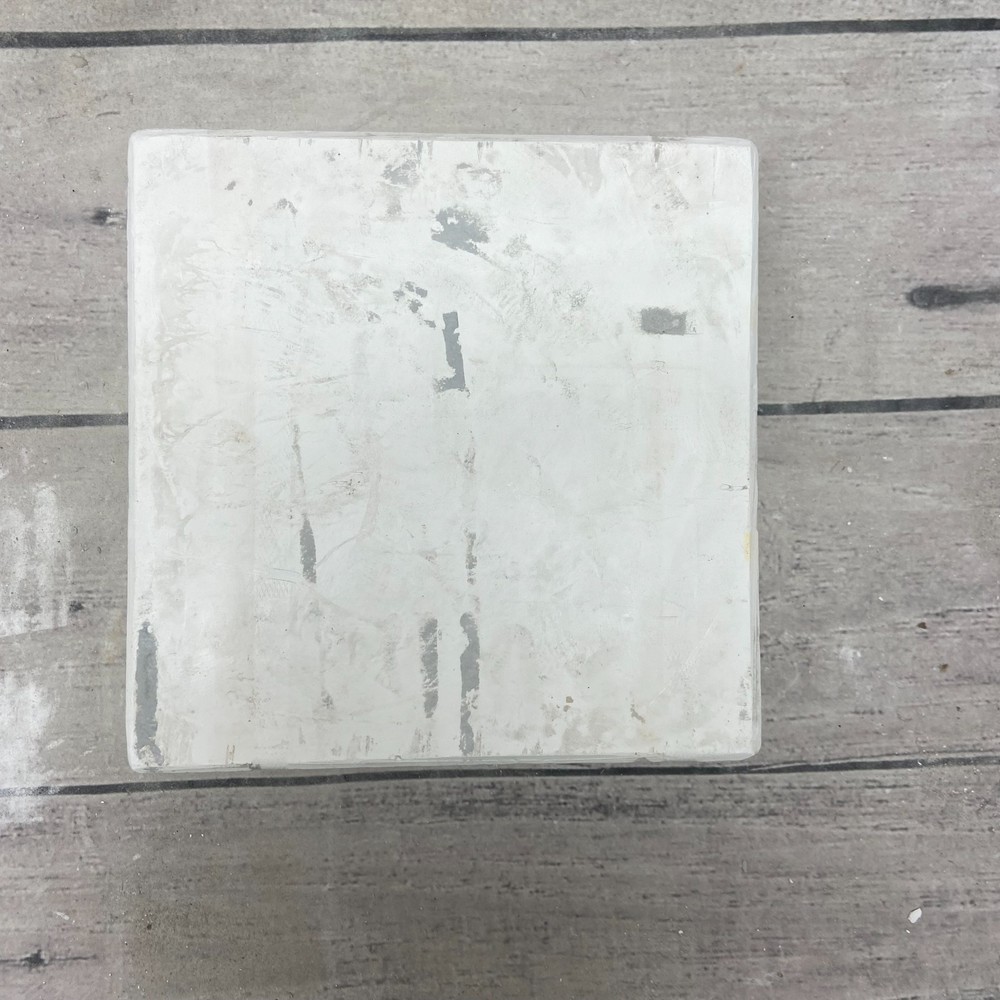 2009 Petro Mold Ceramic Casting Mold 6" Square Plate #1837