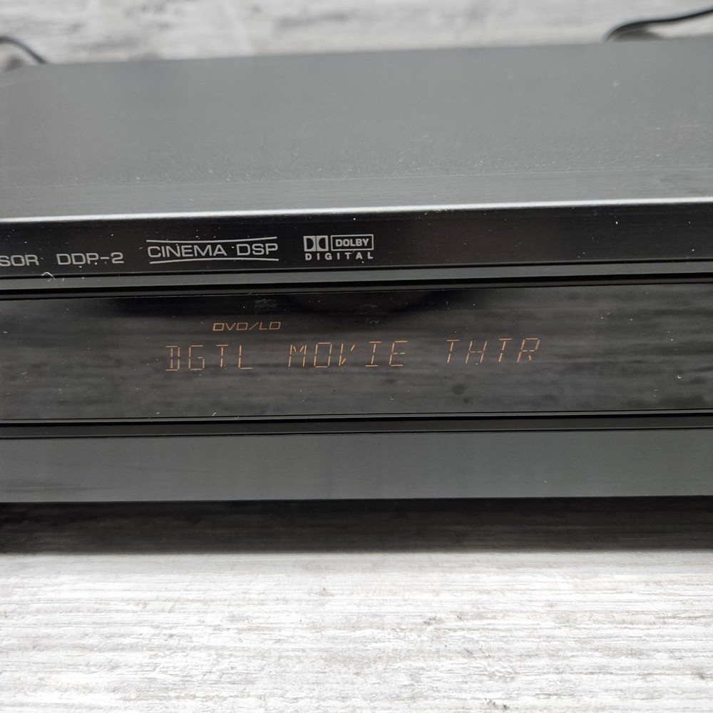Yamaha DDP-2 Digital Sound Processor Device Tested Working
