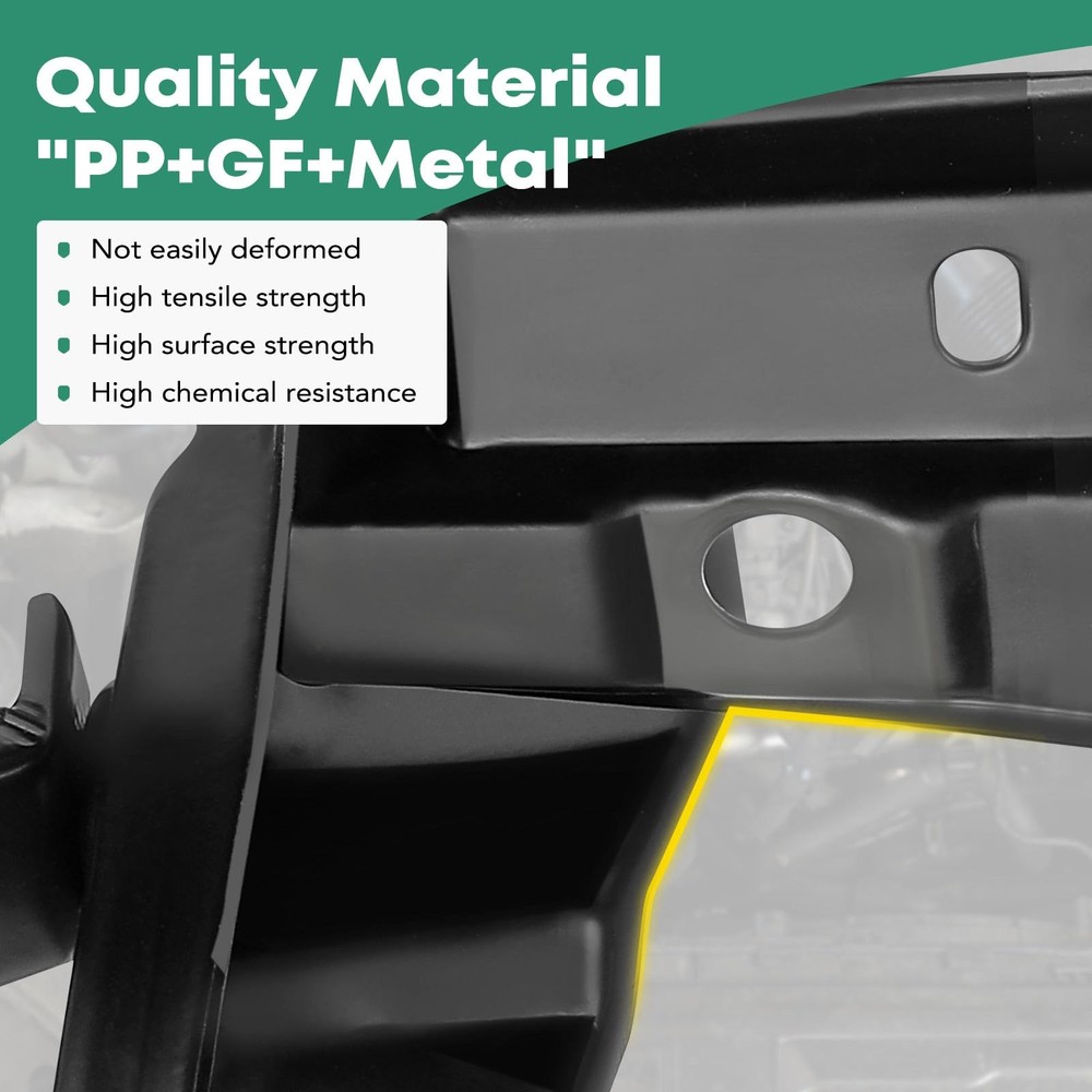 Escalade ESV 2015-2020 Header Panel Radiator Core Support Assembly Plastic Steel