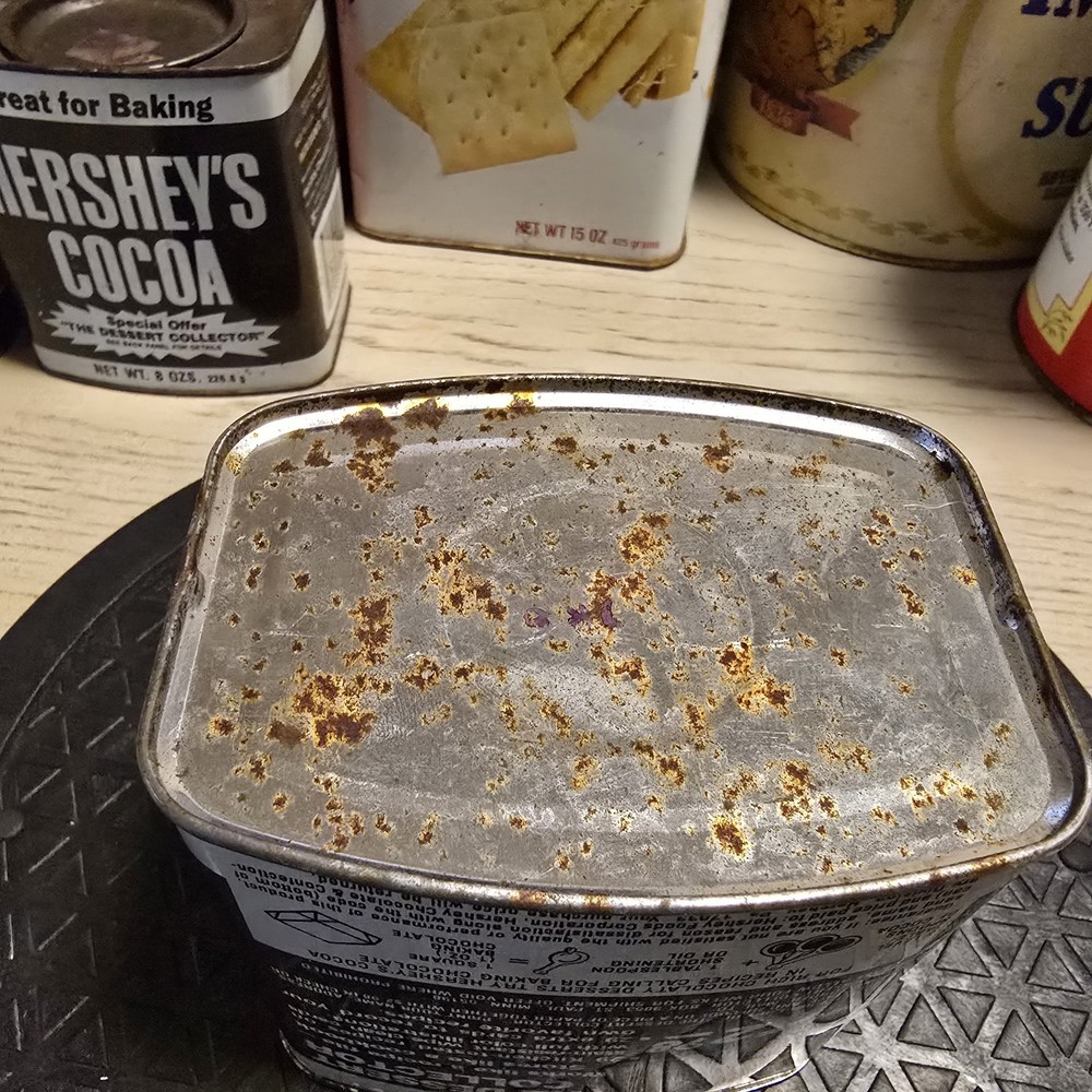 Hersheys Cocoa Tin
