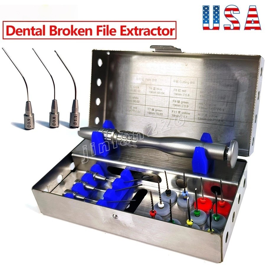 Root Canal File Extractor Endo Broken Files Removal System Holder Dental DT