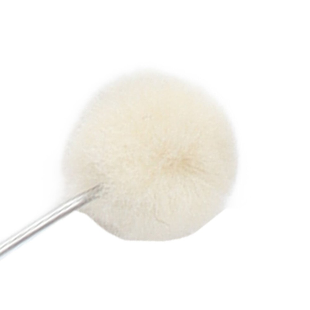 100pcs Wool Ball Brush HandMade DIY Durable Practical Leather Tools