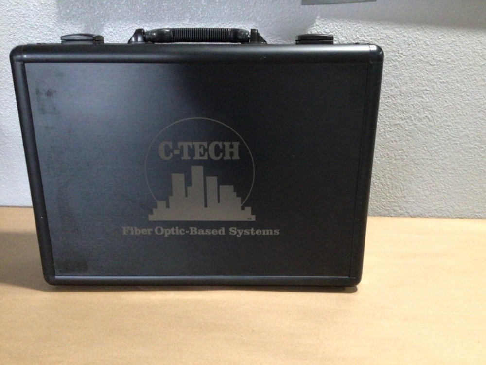 C-Tech Fiber Optic Tool Kit Strippers Crimpers SPOT Tester Case training system