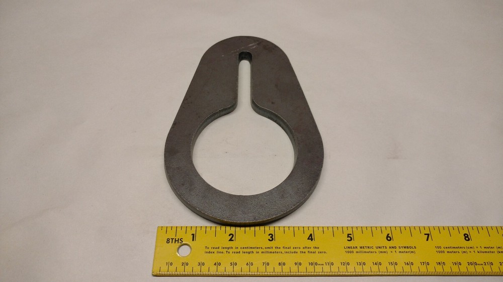 3/8" LEVELING LIFTING EYE - D-RING - SHACKLE MOUNT - TRAILER TIE DOWN - PULL EYE