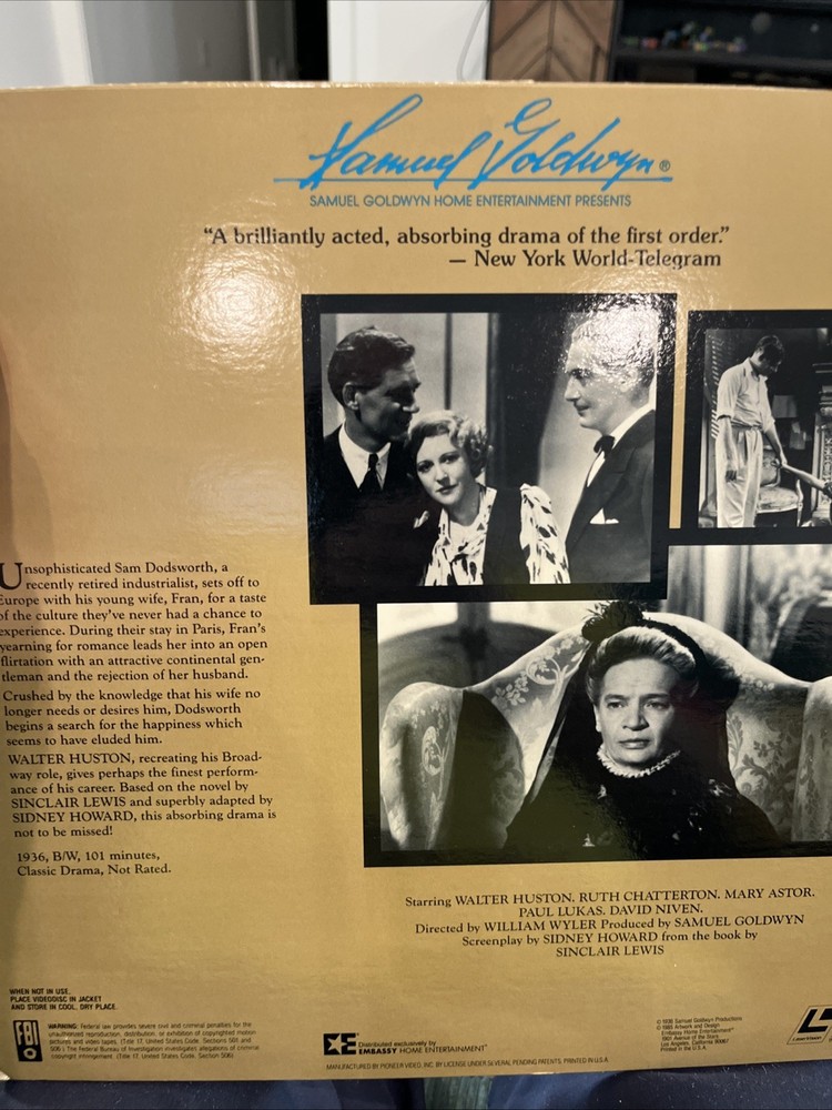 Dodsworth Laserdisc (location 5)