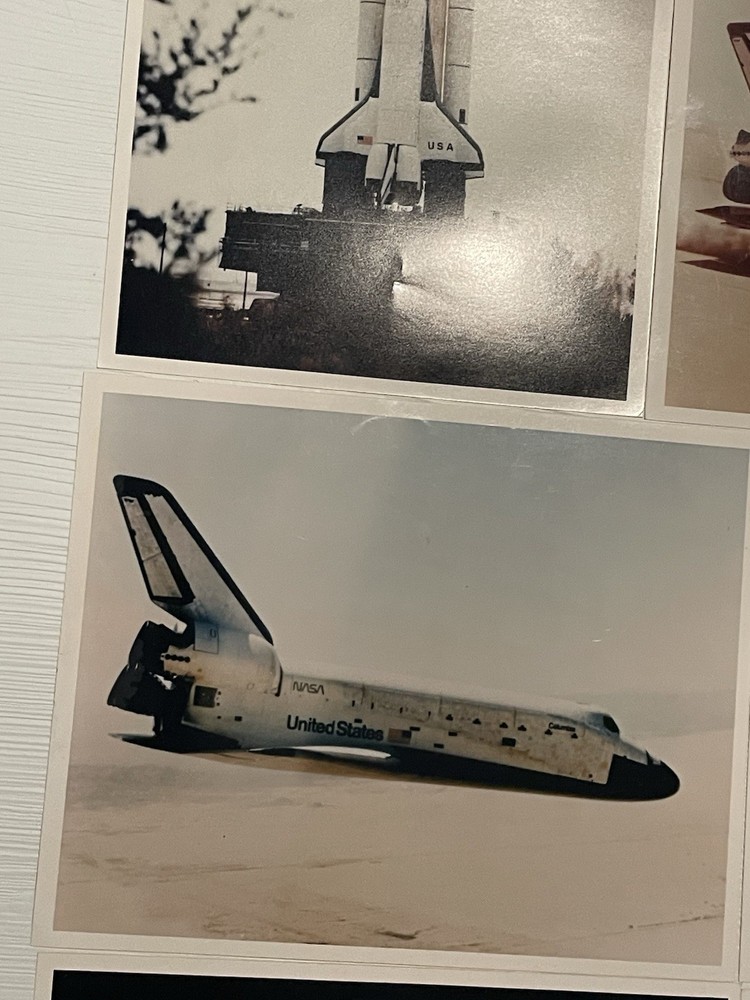 NASA Space Shuttle Columbia Photographs Astronauts Testing Training Edwards AFB