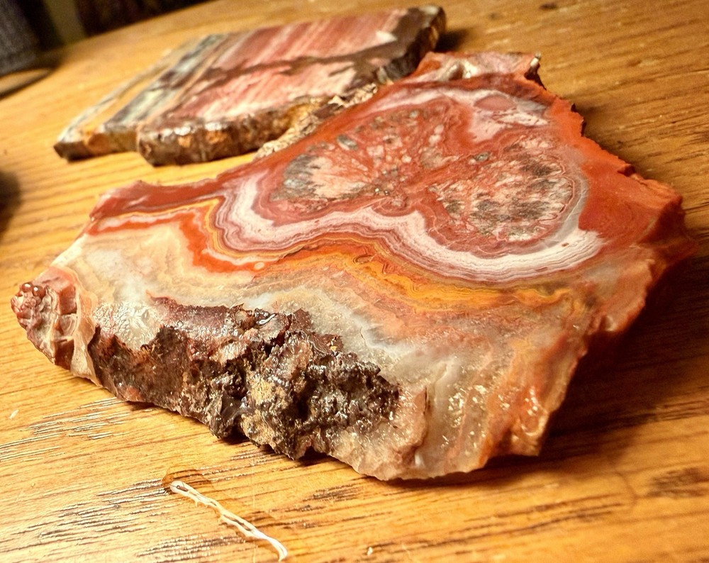 Two Agate Slabs