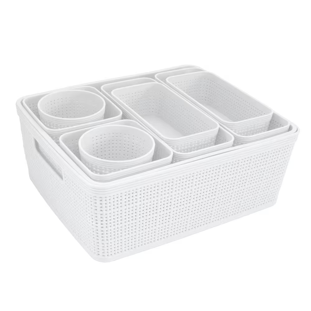 White Organizing Set (10-Pack)