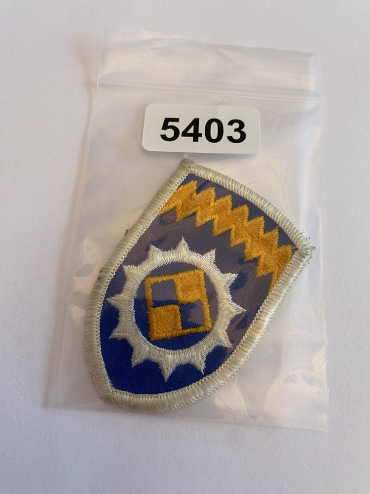 US Army Alaska Support Command Patch Full Color Patch INV5403