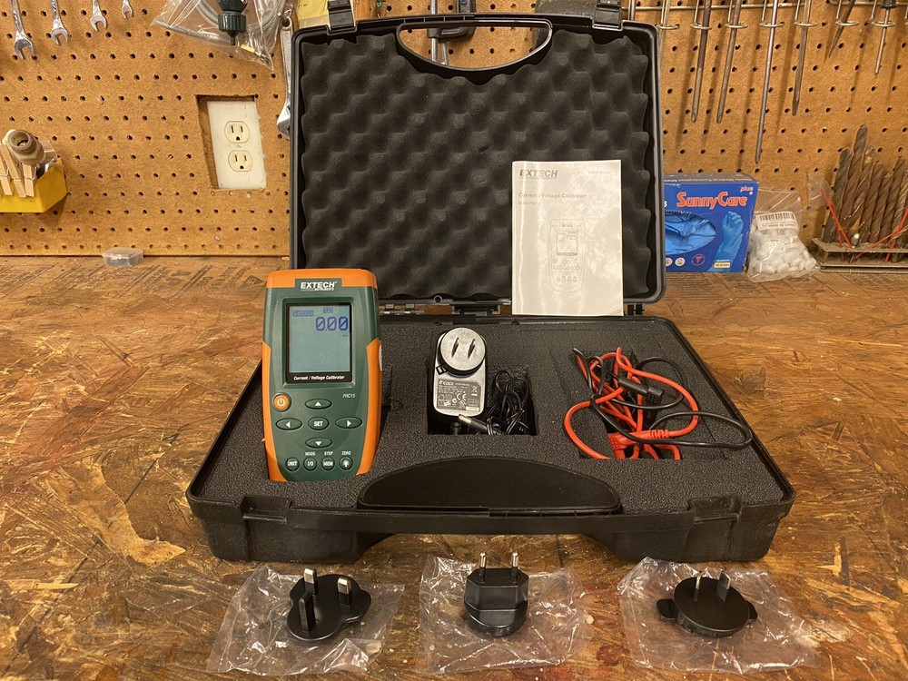 Extech PRC15 Current / Voltage Loop Calibrator Meter NIST Calibration Hand-held