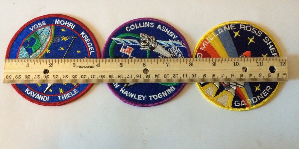 NASA Space Patch Lot Of 3