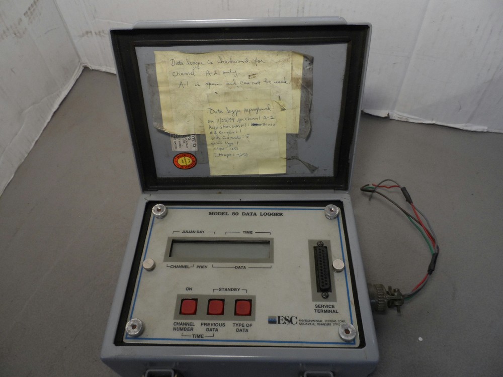 ESC ETM 80 Data Logger S110-5000 Environmental Systems Corp.