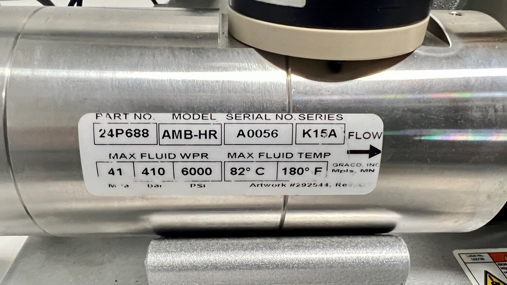 Graco PCF PF2900 Precision Flow Metering and Dispense System