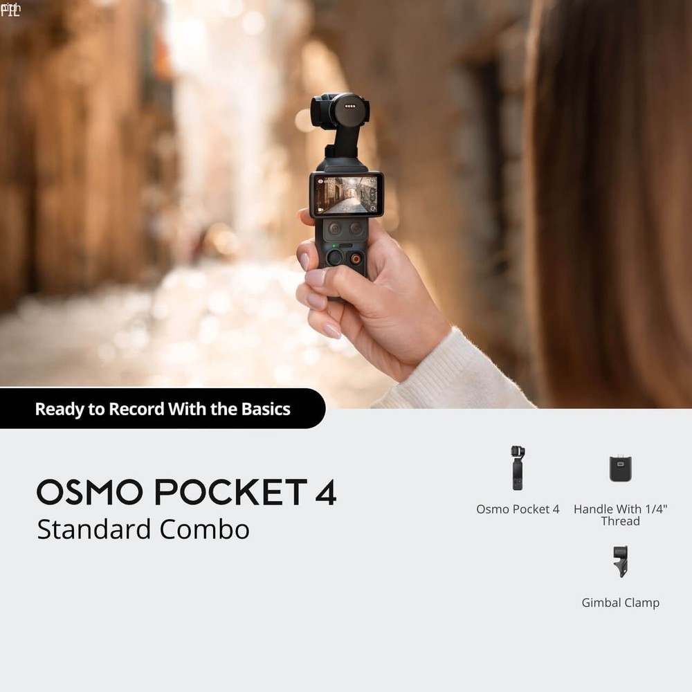 Osmo Pocket 4 Standard Combo- New Sealed