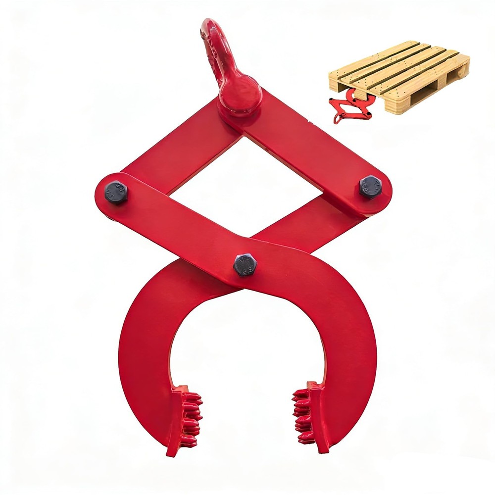 Pallet Puller Clamp, 1T/2250 LBS Pallet Jack Puller, Heavy Duty Pallet Puller...