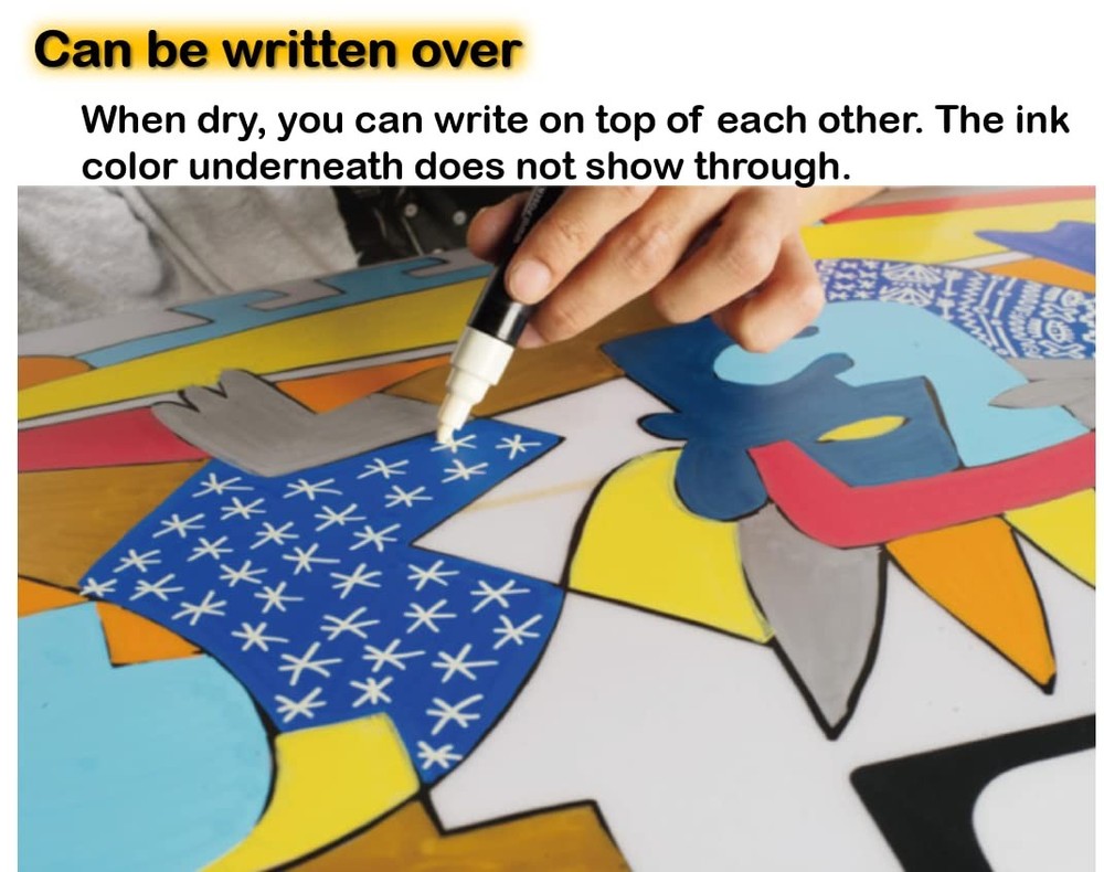 UNI POSCA PC-17K"FULL RANGE ALL 8 COLOURS"