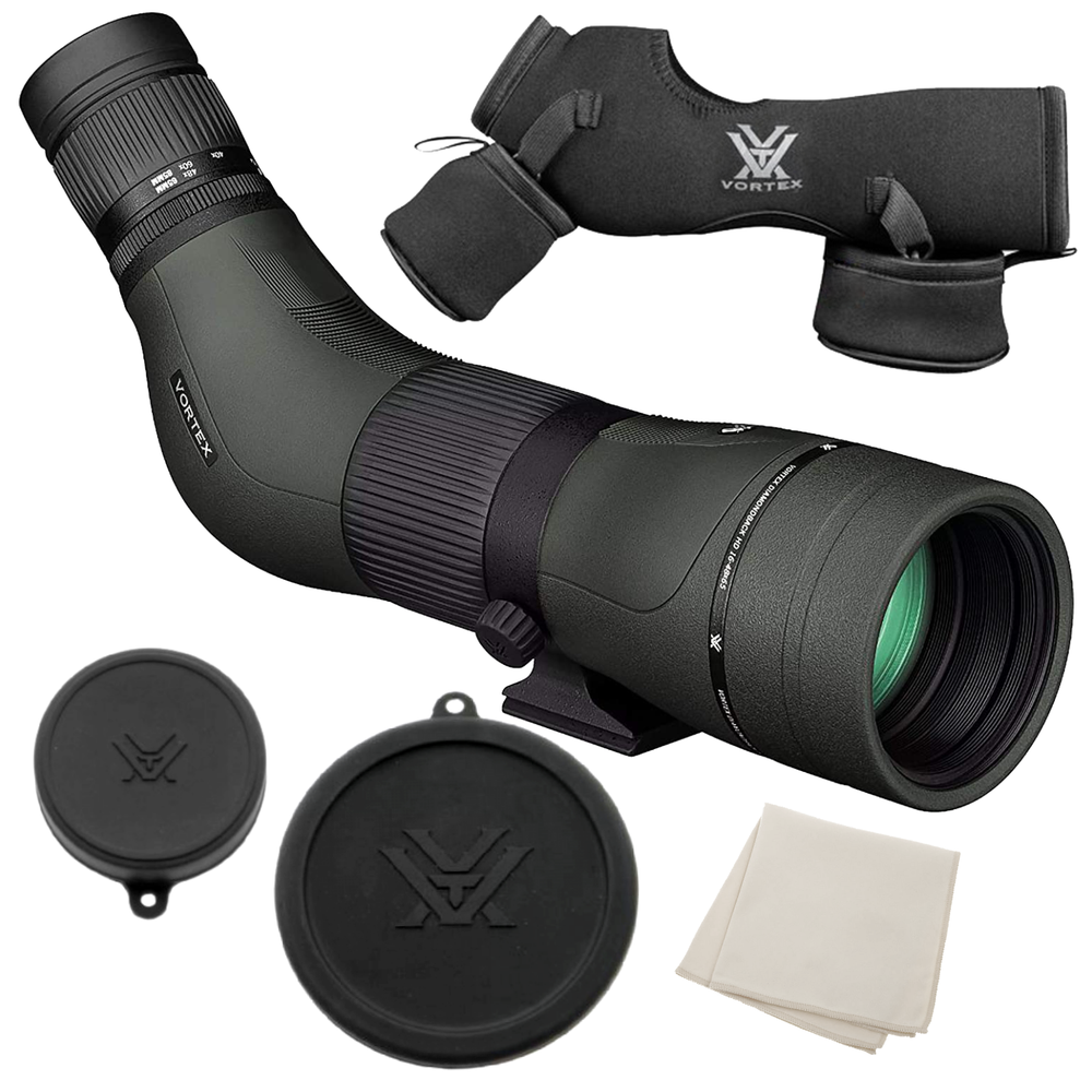 Vortex Optics Diamondback HD Spotting Scope 16-48x65 Angled w/CD Hat and Tripod