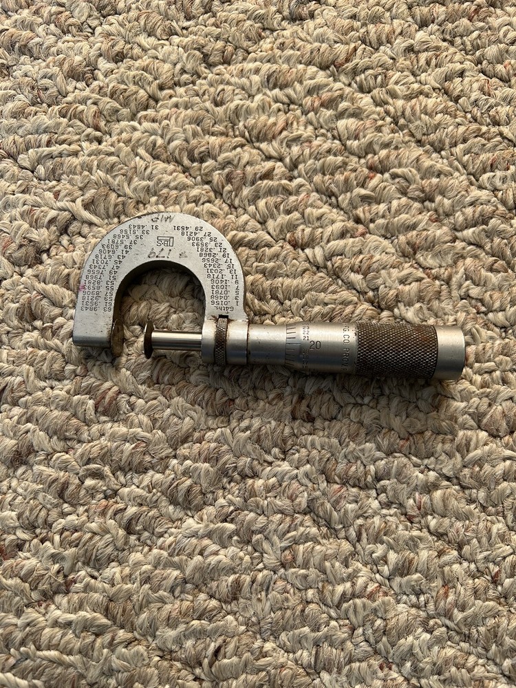 BROWN AND SHARPE 215 NO. 215 DISC MICROMETER