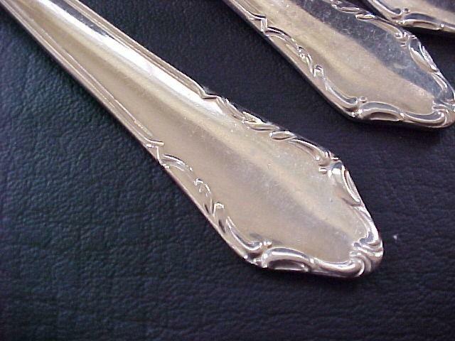 Lecko Silverplate Flatware 24 Pieces ALP Extra Forks Knives