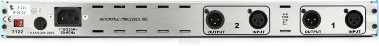 API 3122V 2-Channel Mic Preamp