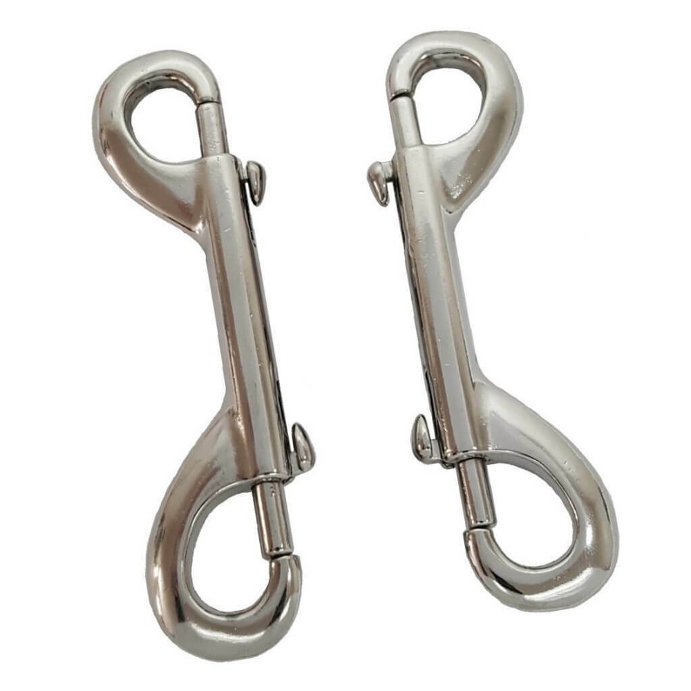 2 Pack Double Ended Bolt Snaps in Different  Finishes and sizes