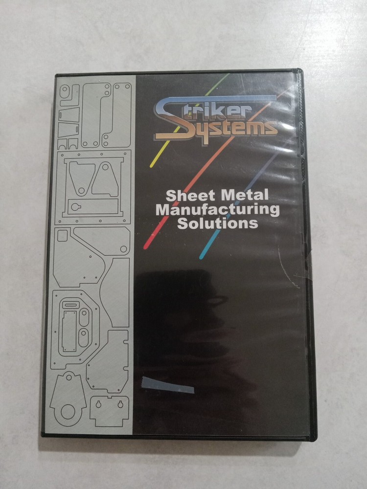 Striker Systems 2010 Sheet Metal CAD CAM & Nesting Software Version 2010.0.0