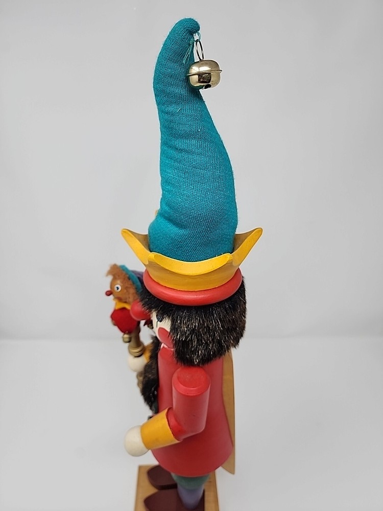 Christian Ulbricht Jester Nutcracker Made In Germany 19 Inch