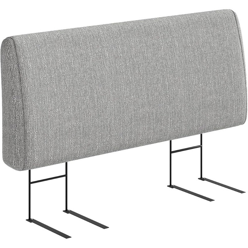 Height Adjustable Upholstered Headboard Thick Foam Easy Install Removable Cover