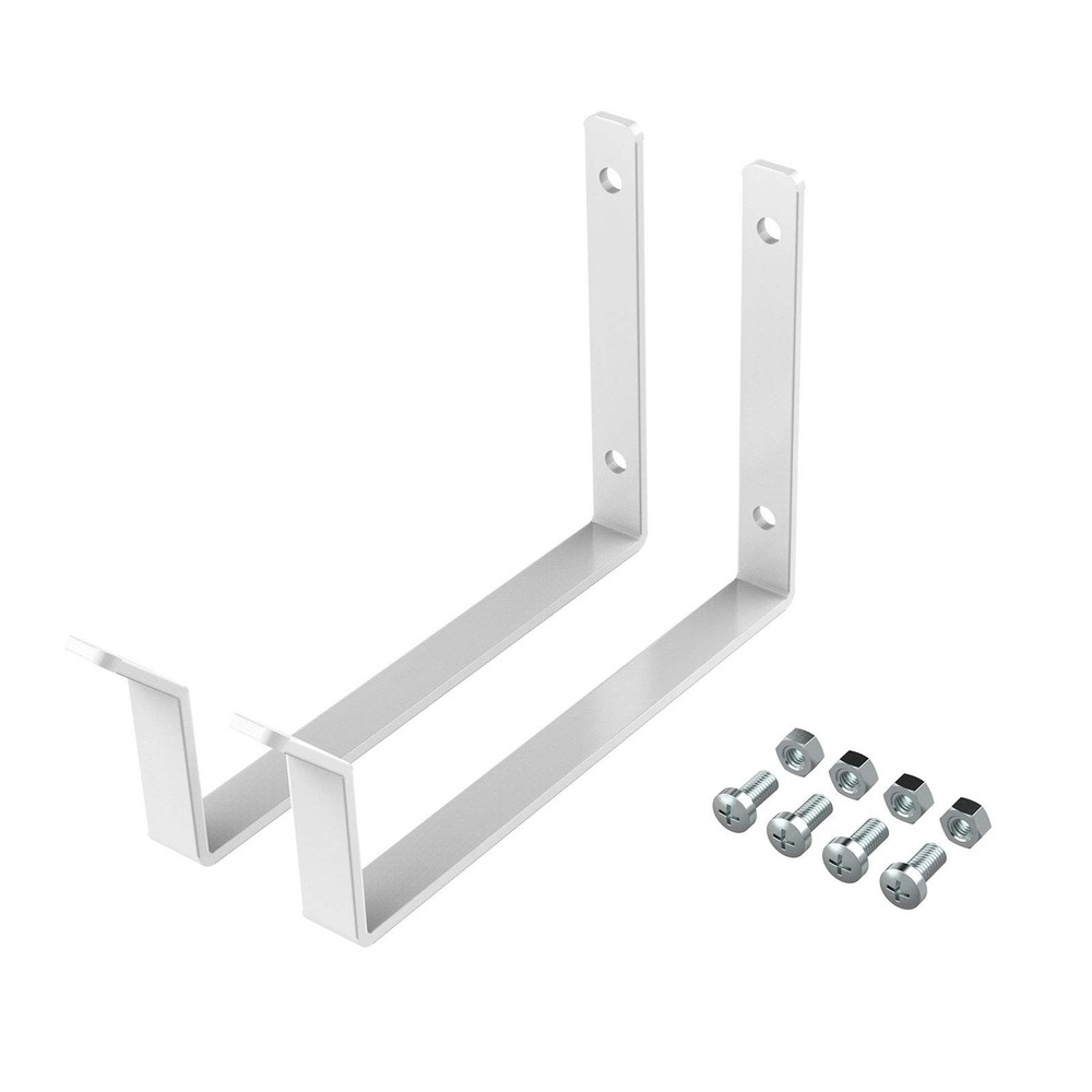 2 Pack Add On Storage Utility Hook Accessory for Garage Ceiling Rack, Max Wei...