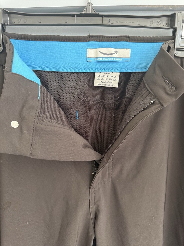 Amazon Men's Black Work Pants XL, XL